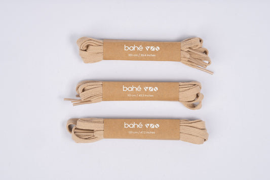 Laces - Organic Cotton - Sandstone