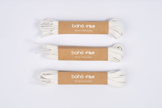 Laces - Organic Cotton - White
