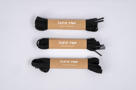 Laces - Organic Cotton - Black