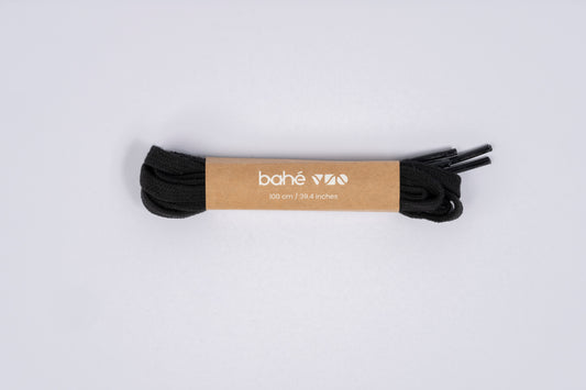 Laces - Organic Cotton - Black