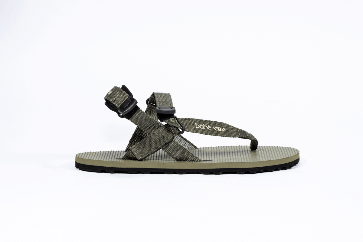 Respire Grounding Barefoot Sandal (Women's) - Olive (old)