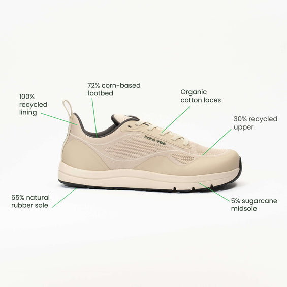 Revive Endurance Grounding Barefoot Shoe (Men's) - Stone