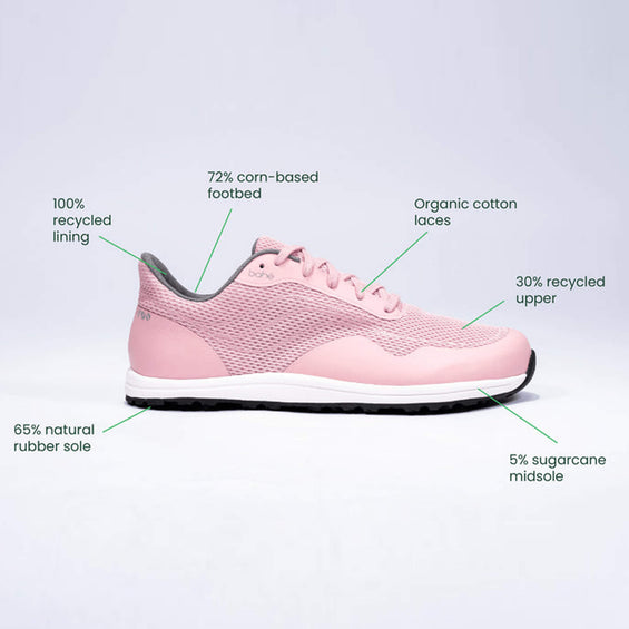 Revive Grounding Barefoot shoe (Women's) - Sunset Pink