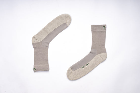 Bahe Flow Standard Grounding socks, alternate flatlay view.
