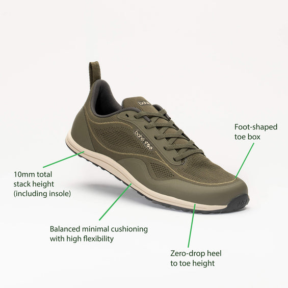 Revive Flex Grounding Barefoot Shoe (Men's) - Forest