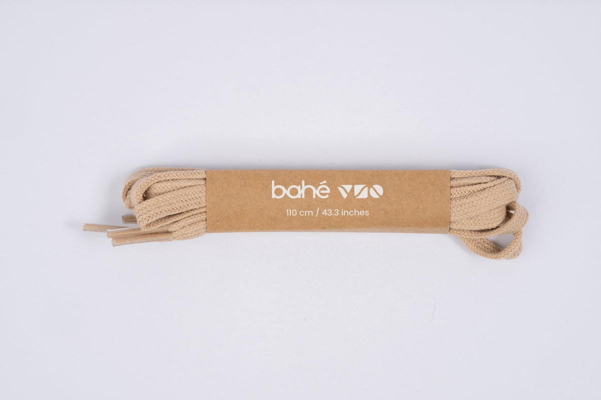 Laces - Organic Cotton - Sandstone