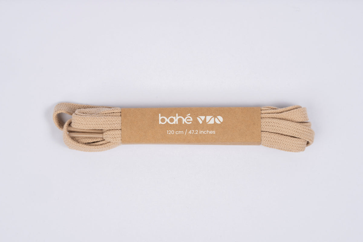 Laces - Organic Cotton - Sandstone