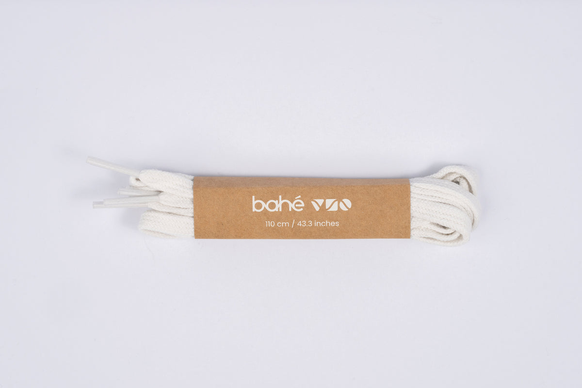 Laces - Organic Cotton - White