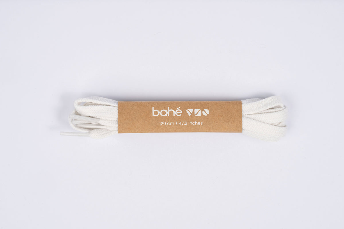 Laces - Organic Cotton - White