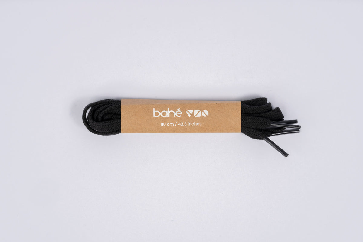 Laces - Organic Cotton - Black