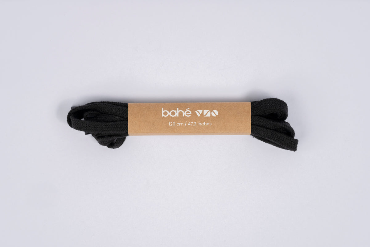 Laces - Organic Cotton - Black