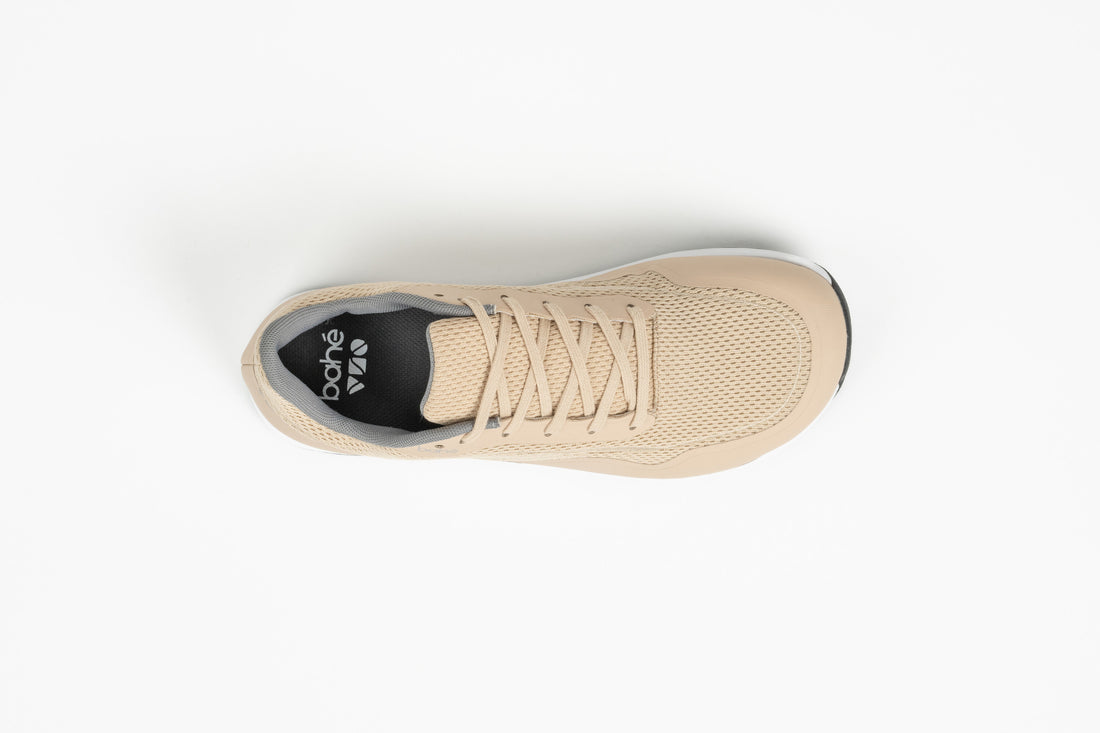 Men's Grounding Barefoot Running Shoes in Sandstone | Bahé Revive