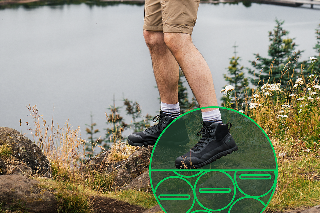 barefoot hiking boot