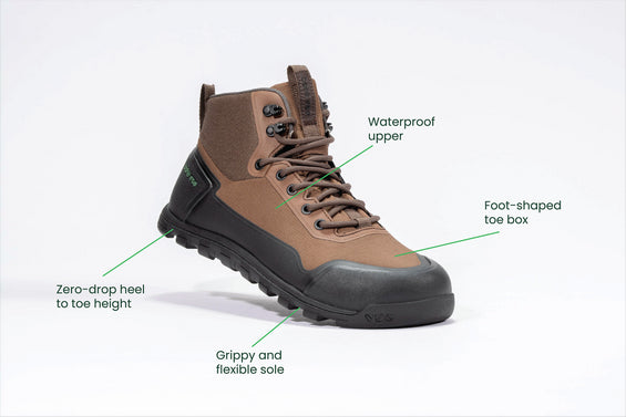 Barefoot steel toe boots best sale