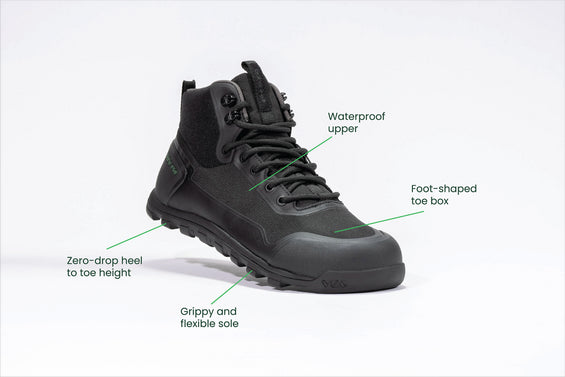 Rediscover Grounding Barefoot Hiking Boot (Men's) - Eclipse