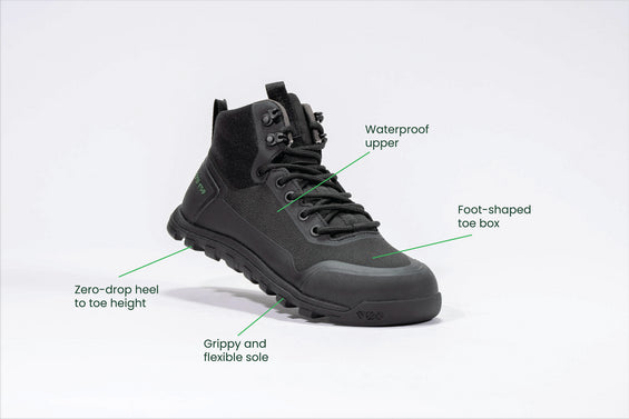 Rediscover Grounding Barefoot Hiking Boot (Women's) - Eclipse