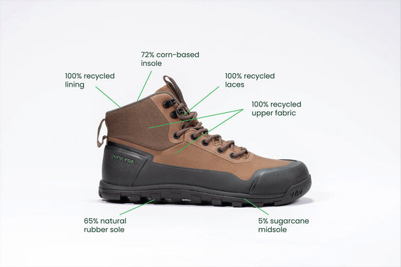 Rediscover Grounding Barefoot Hiking Boot (Men's) - Bark