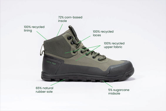 Rediscover Grounding Barefoot Hiking Boot (Men's) - Forest