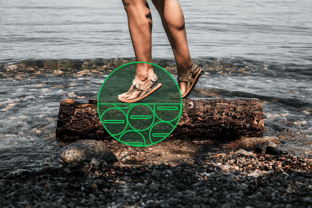 Respire Grounding Barefoot Sandal (Women's) - Eclipse (old)