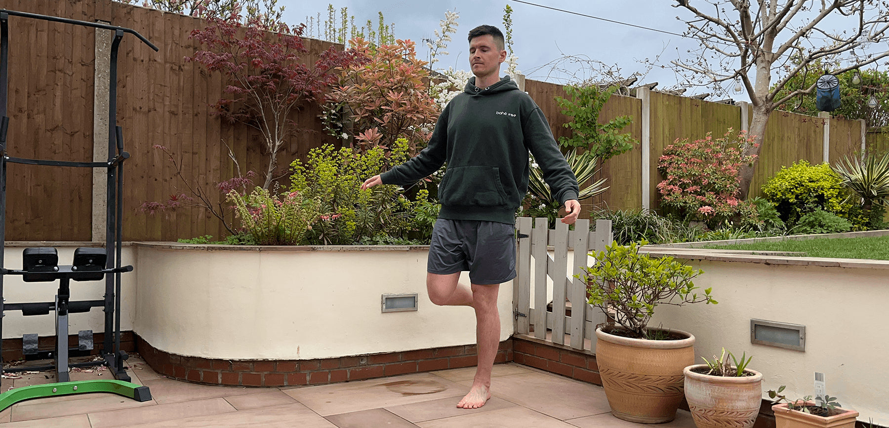 Exercising barefoot