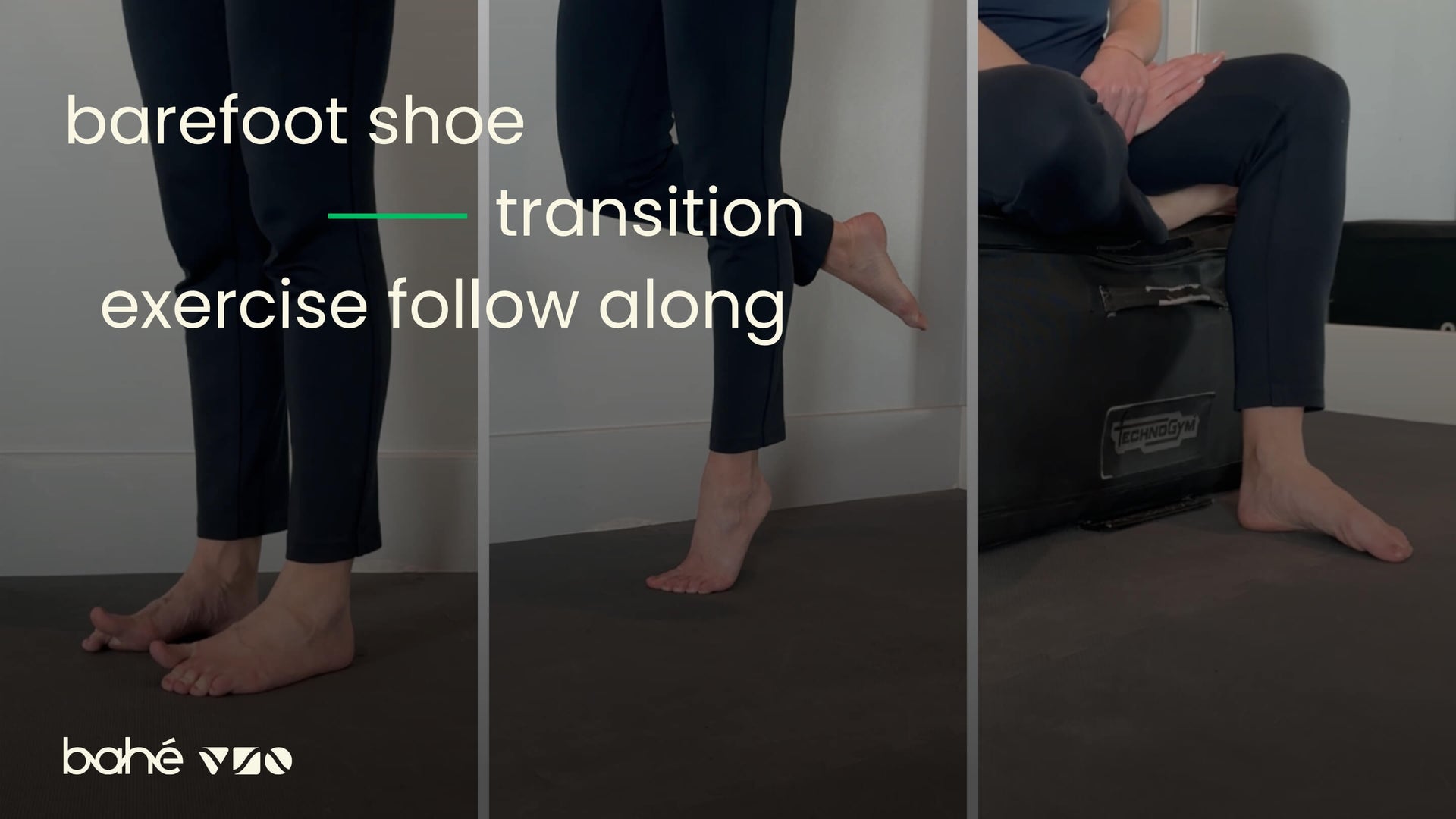 Load video: Video guide if Lauren, Bahé's Head Physio showing exercises for transitioning to barefoot shoes