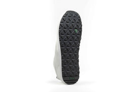 Outsole of Bahé Revive barefoot style grounding shoes in Frost (white)