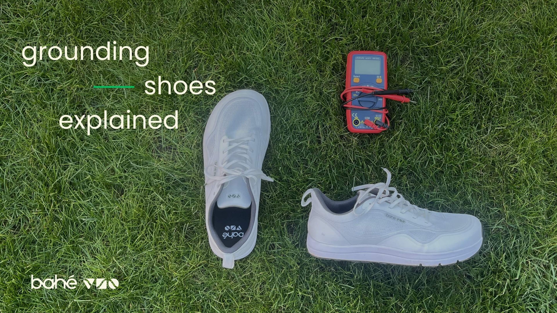 Load video: A video explaining what grounding shoes are and how they are made