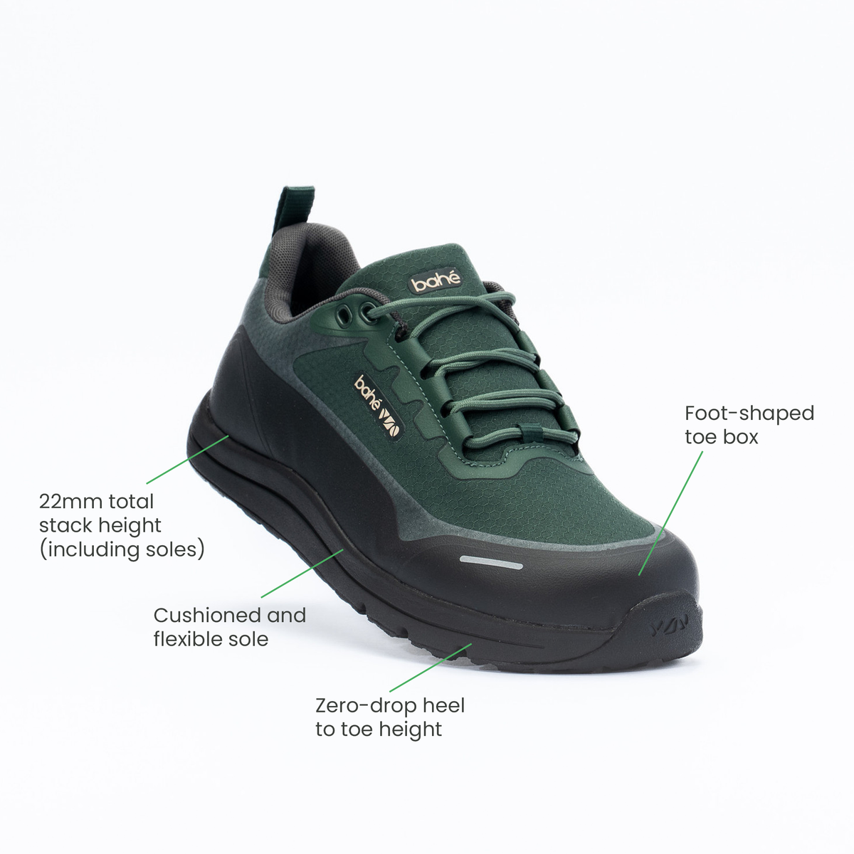 Rewild Endurance Grounding Barefoot Shoe (Women's) - Evergreen