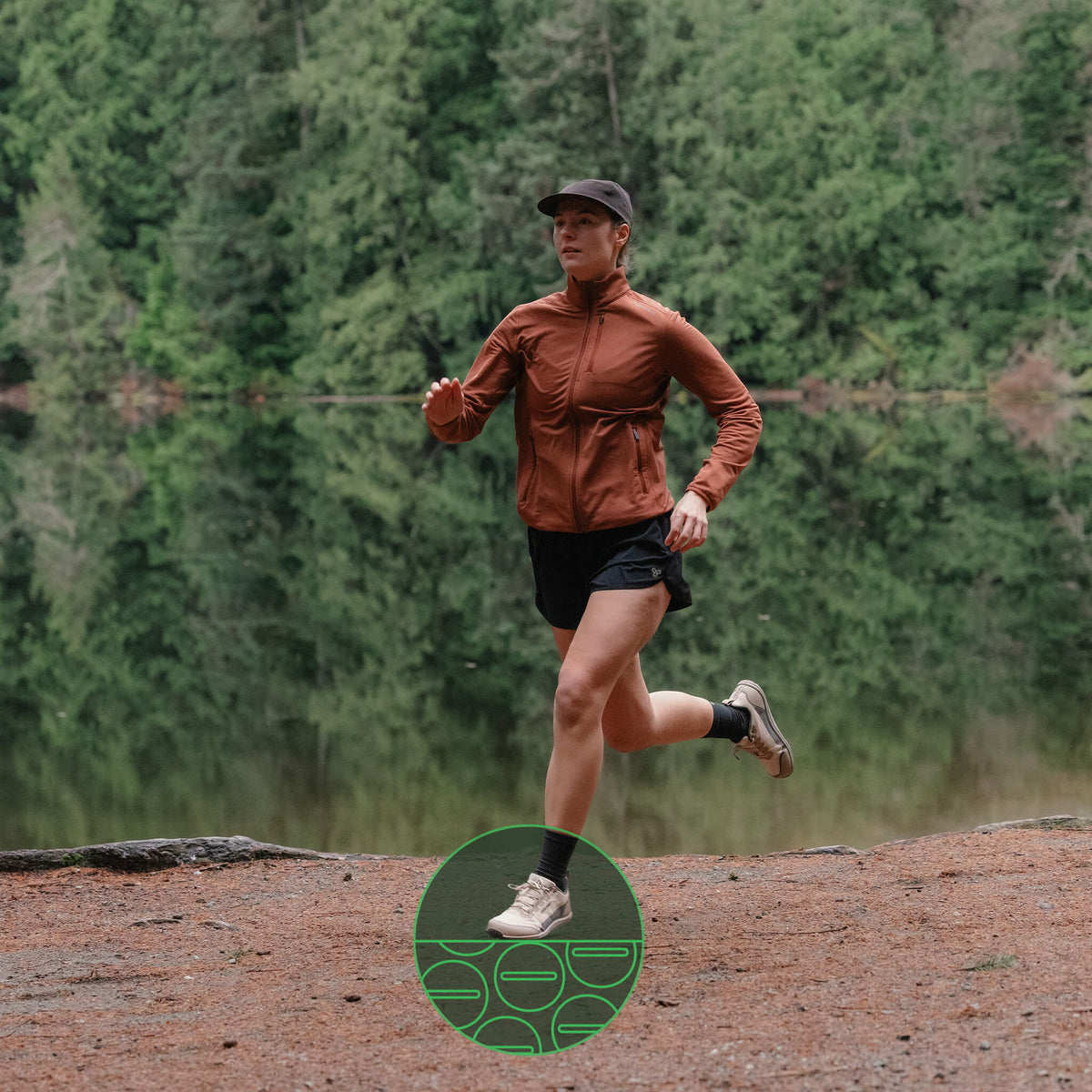 Rewild Flex Grounding Barefoot Shoe (Women's) - Evergreen