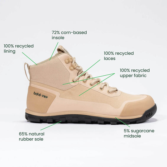 Rediscover Grounding Barefoot Hiking Boot (Women's) - Dune