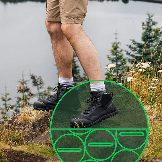 Rediscover Grounding Barefoot Hiking Boot (Men's) - Forest