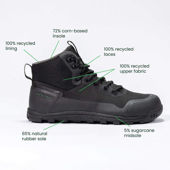 Rediscover Grounding Barefoot Hiking Boot (Women's) - Eclipse