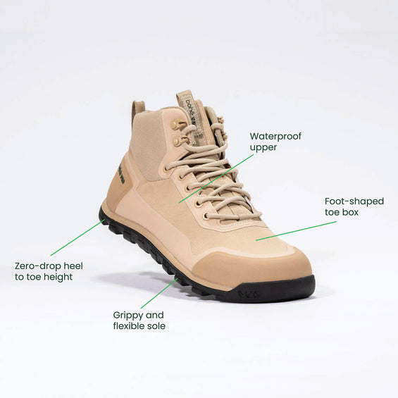 Rediscover Grounding Barefoot Hiking Boot (Women's) - Dune