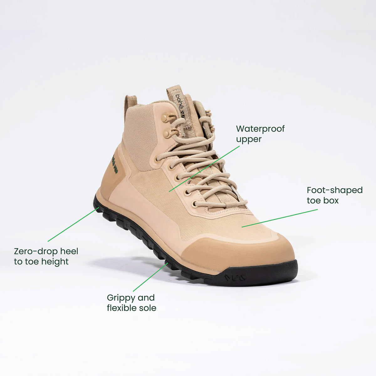 Rediscover Grounding Barefoot Hiking Boot (Women's) - Dune