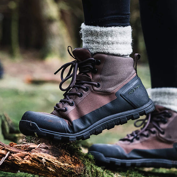 Rediscover Grounding Barefoot Hiking Boot (Women's) - Bark