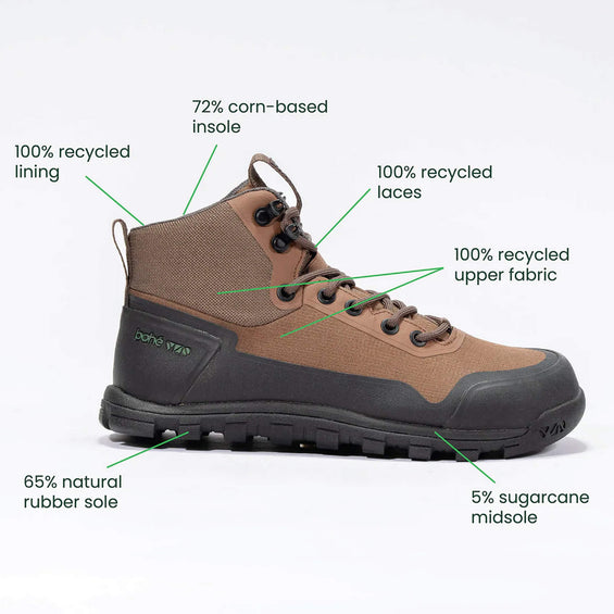 Rediscover Grounding Barefoot Hiking Boot (Women's) - Bark