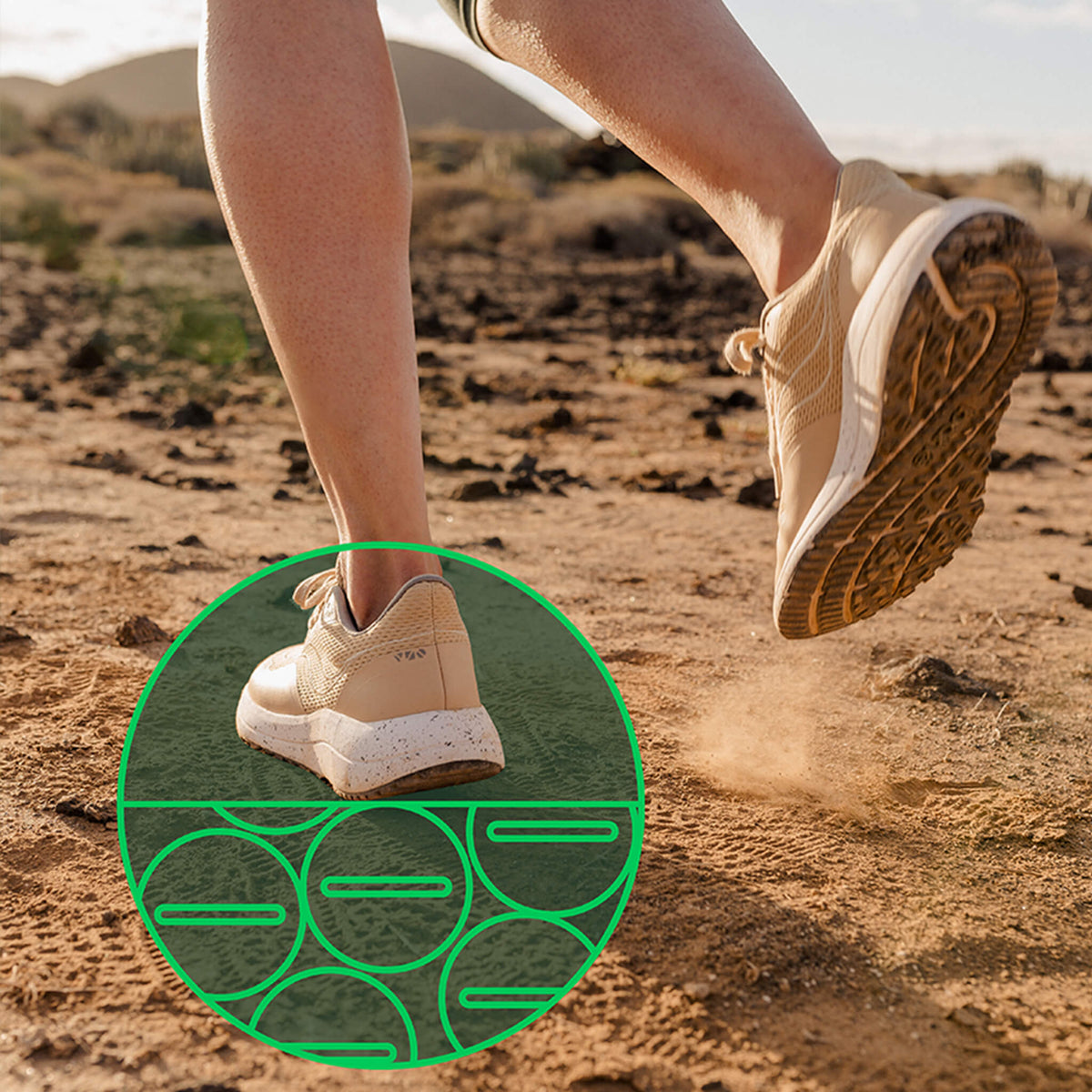 Recharge Grounding shoe (Women's) - Sandstone