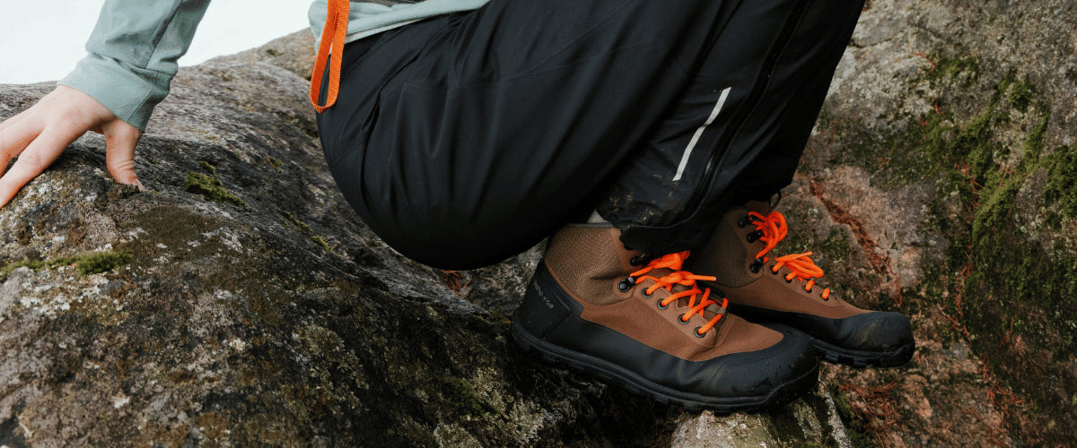 Hiking barefoot boots with minimalist design and durable grip for trail hiking