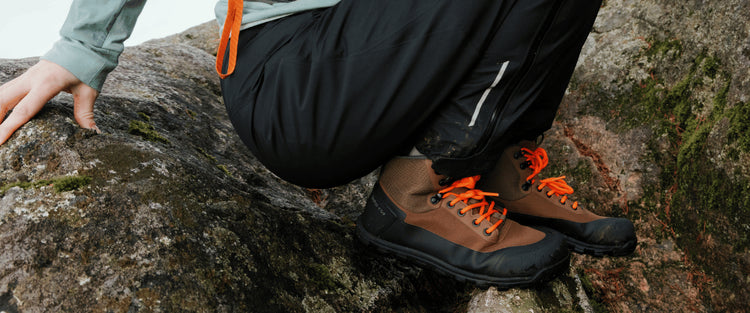Hiking barefoot boots with minimalist design and durable grip for trail hiking