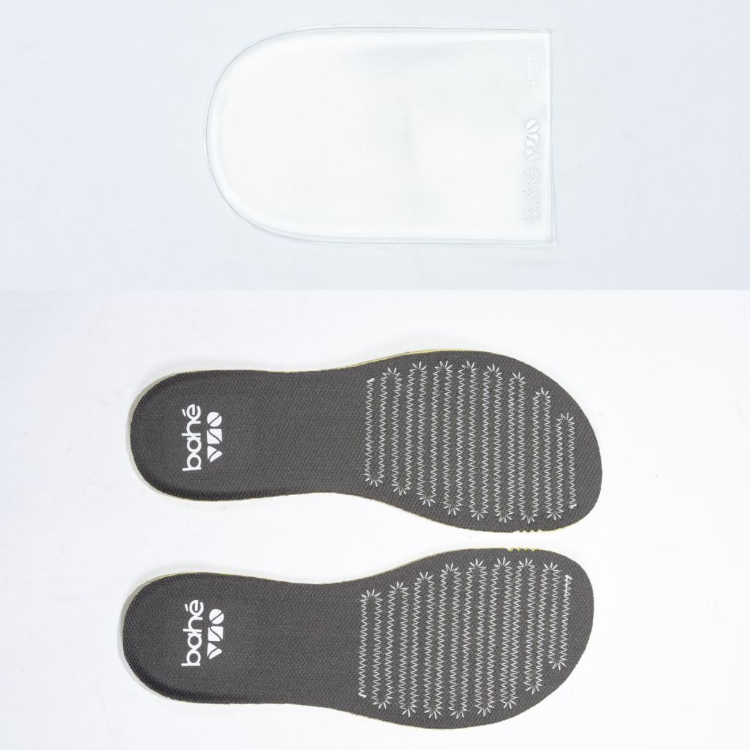 Bahé heel lifts and grounding insoles
