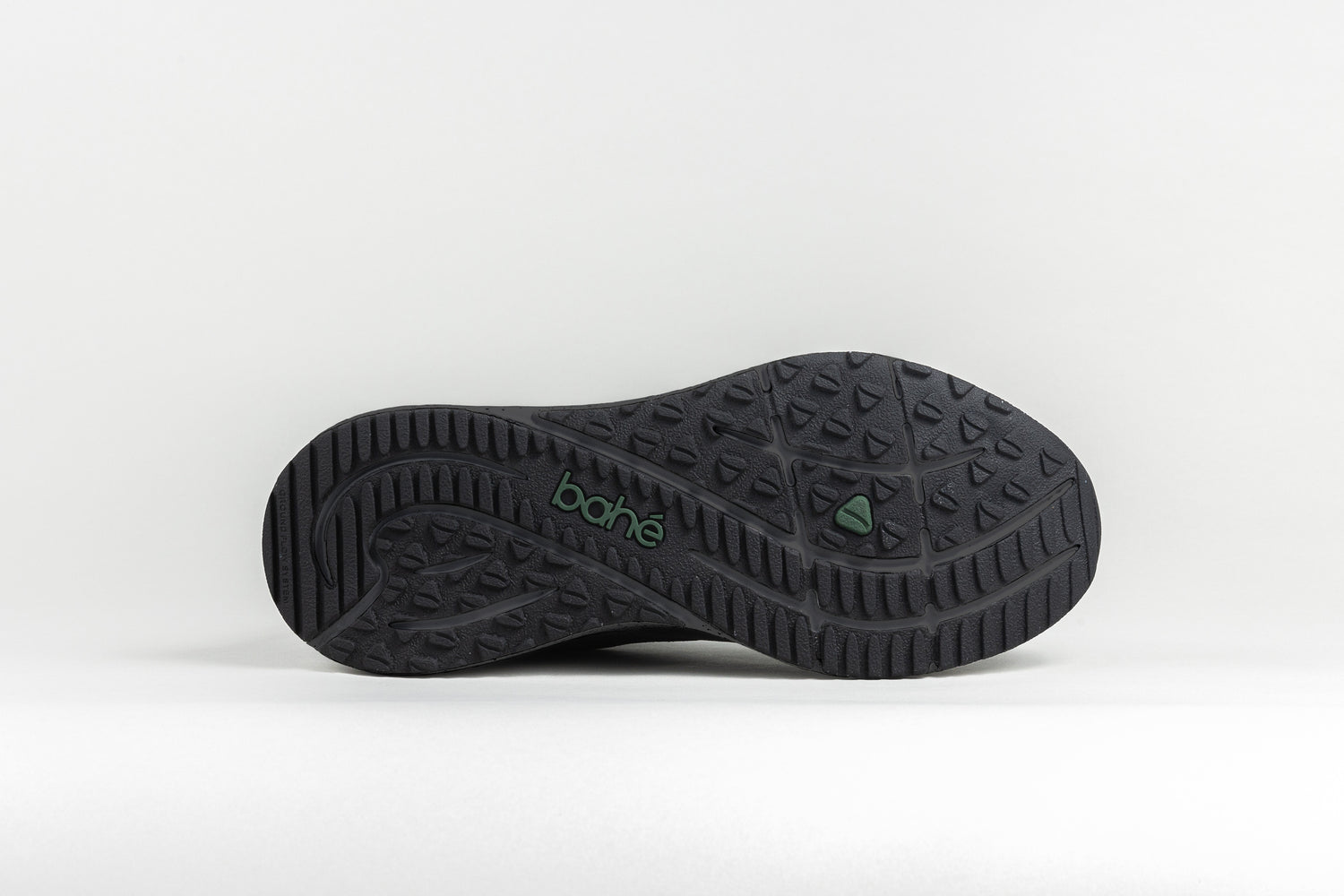 Outsole of Bahé Recharge grounding shoes in Eclipse (black)